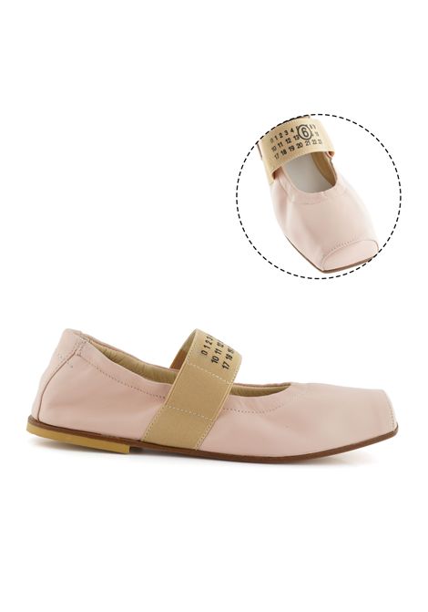 Ballerine con logo MM6 KIDS MAISON MARGIELA | 823963